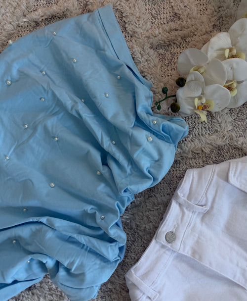 BUBBLE PEARL TOP