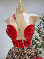 FLIRTY CORSET (RED)