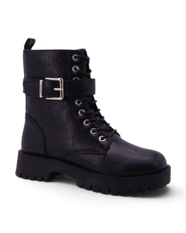 COMBAT BOOTS (BLACK)