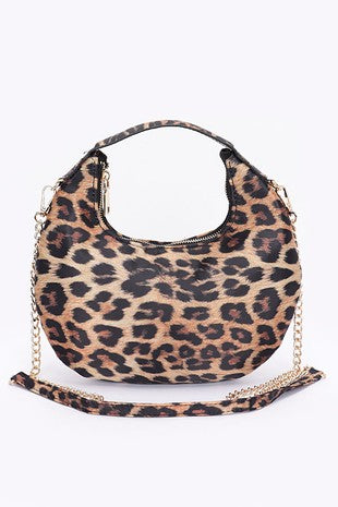 LEOPARD HOBO BAG