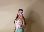 MAGIC GARDEN CORSET (PINK)