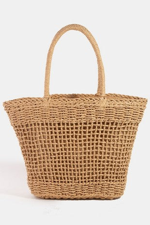 BRAIDED TOTE BAG