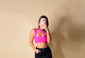 CANDICE CROP TOP (PINK)