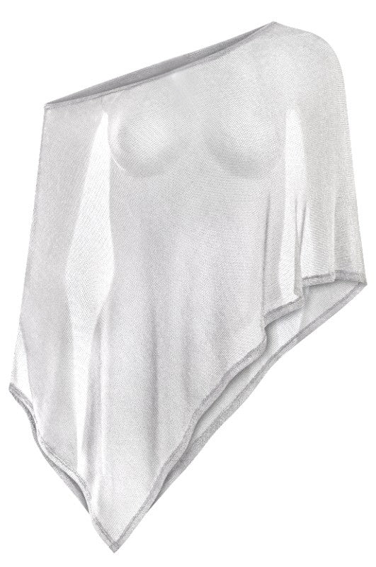 PONCHO OFF SHOULDER