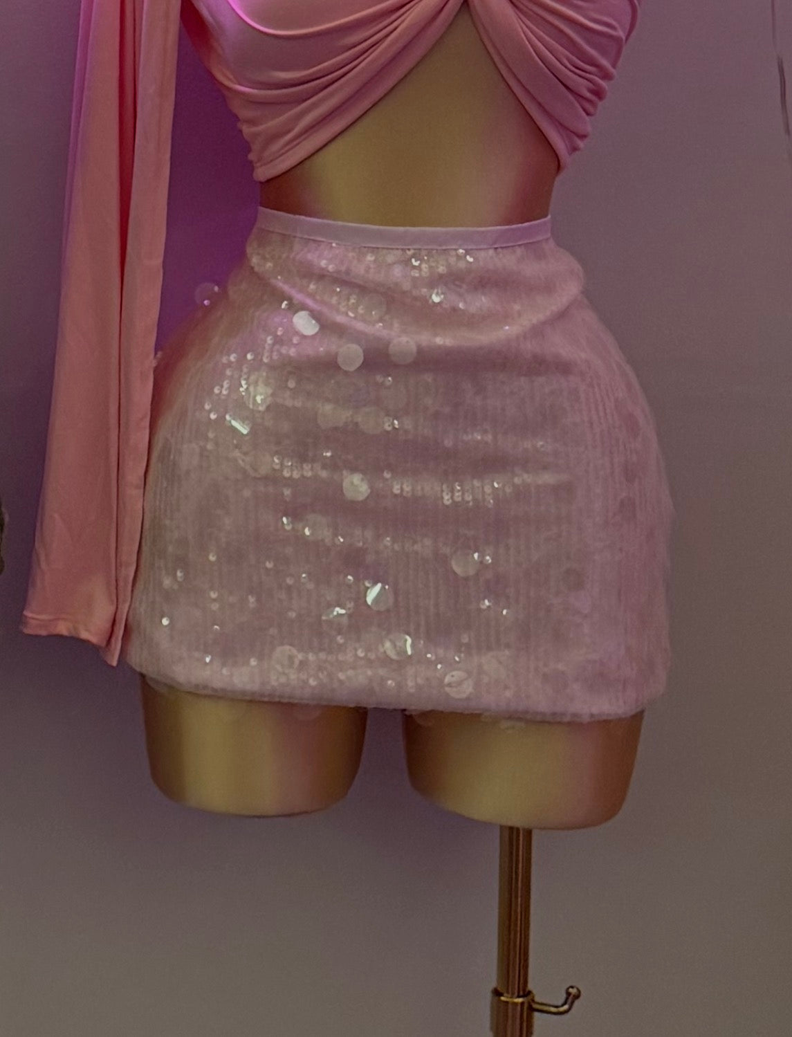 ALESSIA SKIRT (LIGHT PINK)