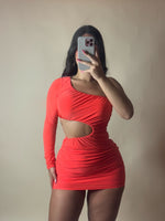MALIKA DRESS (ORANGE)