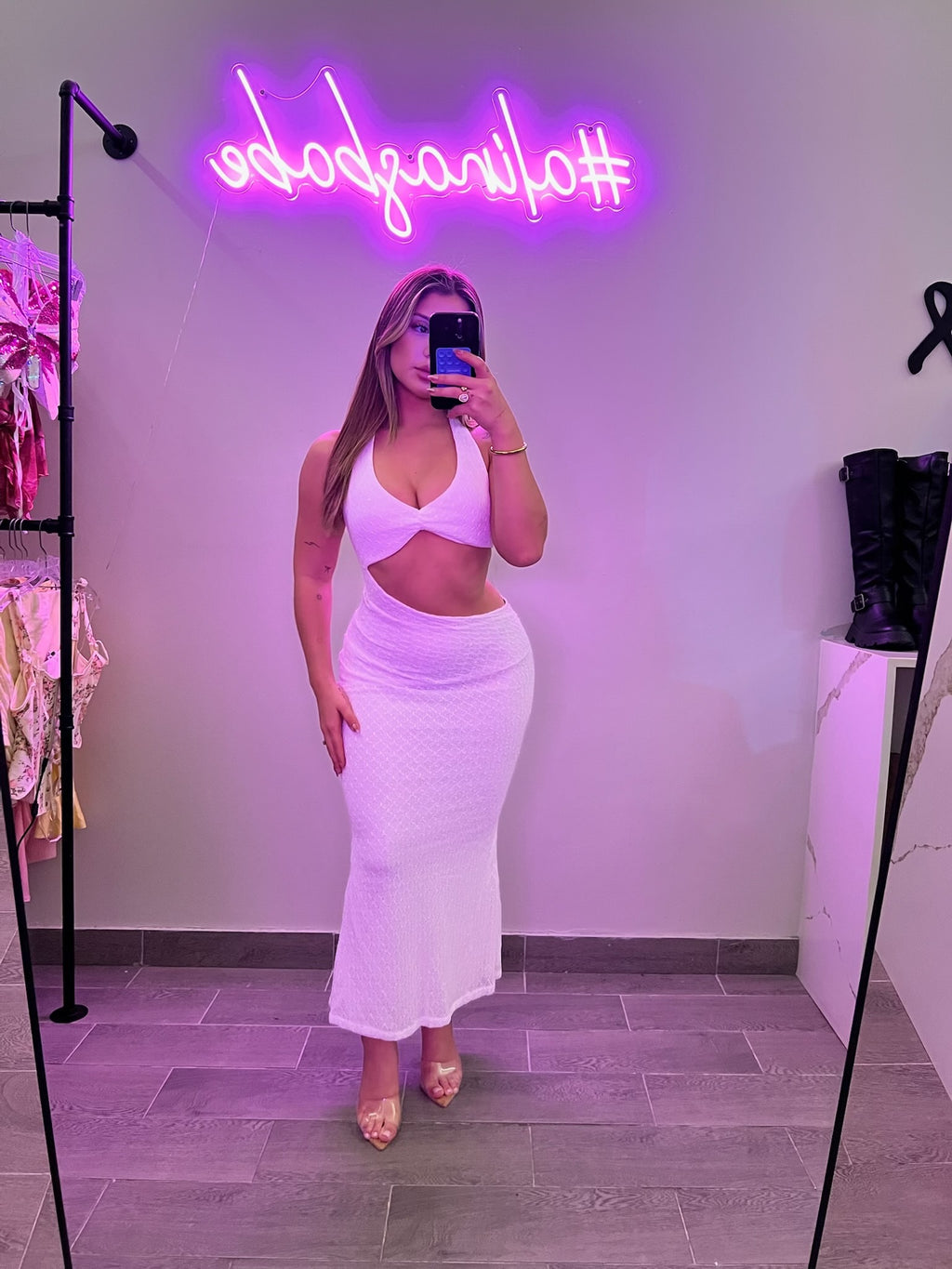 SANDY MAXI DRESS (WHITE)