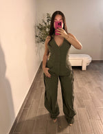 HAZEL JUMPSUIT (Olive)