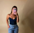 COWL NECK TOP