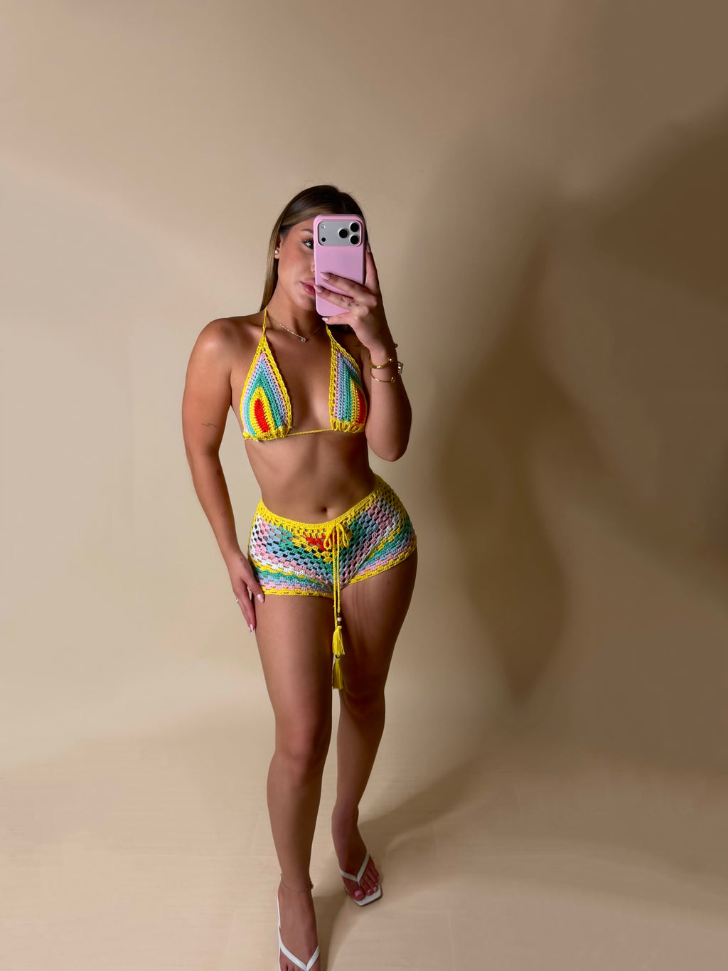 KNITTED SUNNY SET