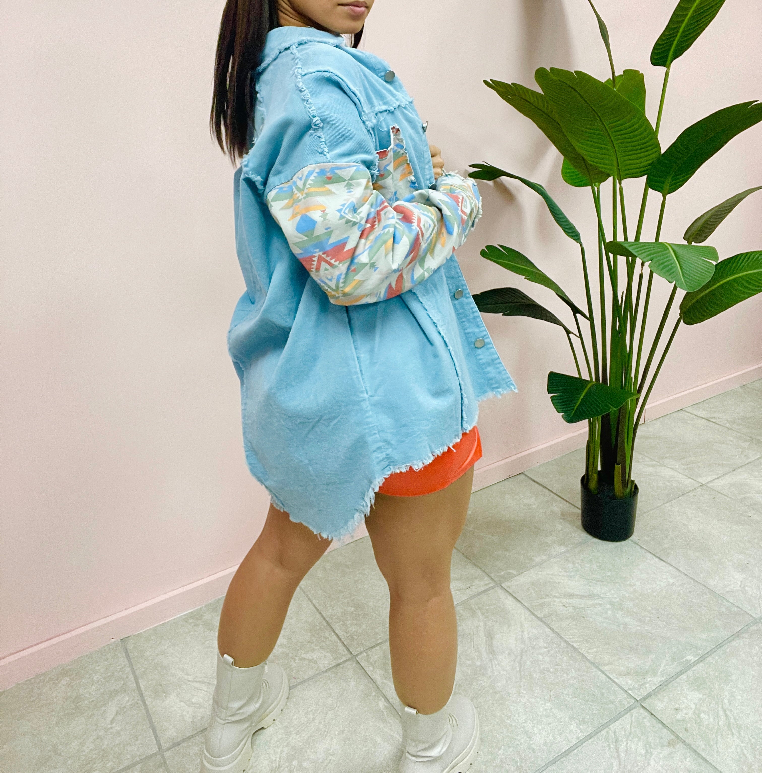 AUTUMN JACKET (BLUE)