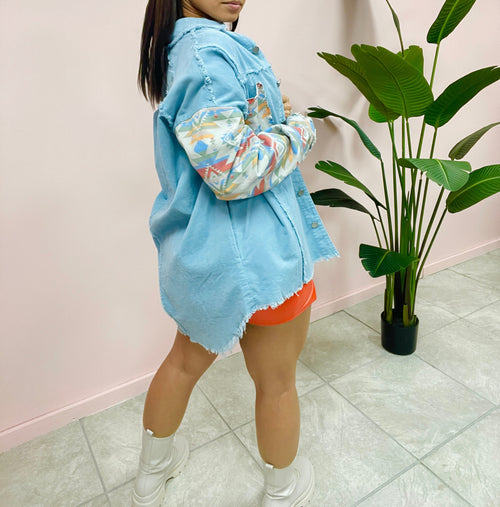 AUTUMN JACKET (BLUE)