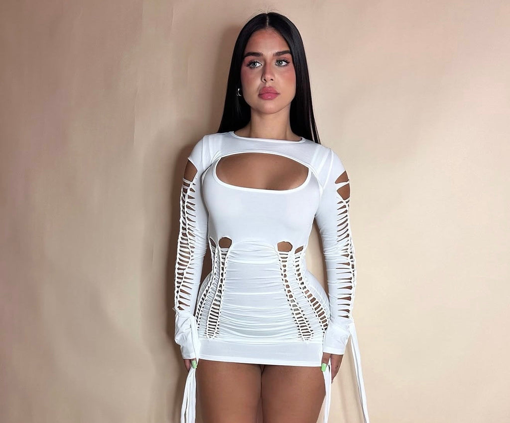 KOKO DRESS (WHITE)