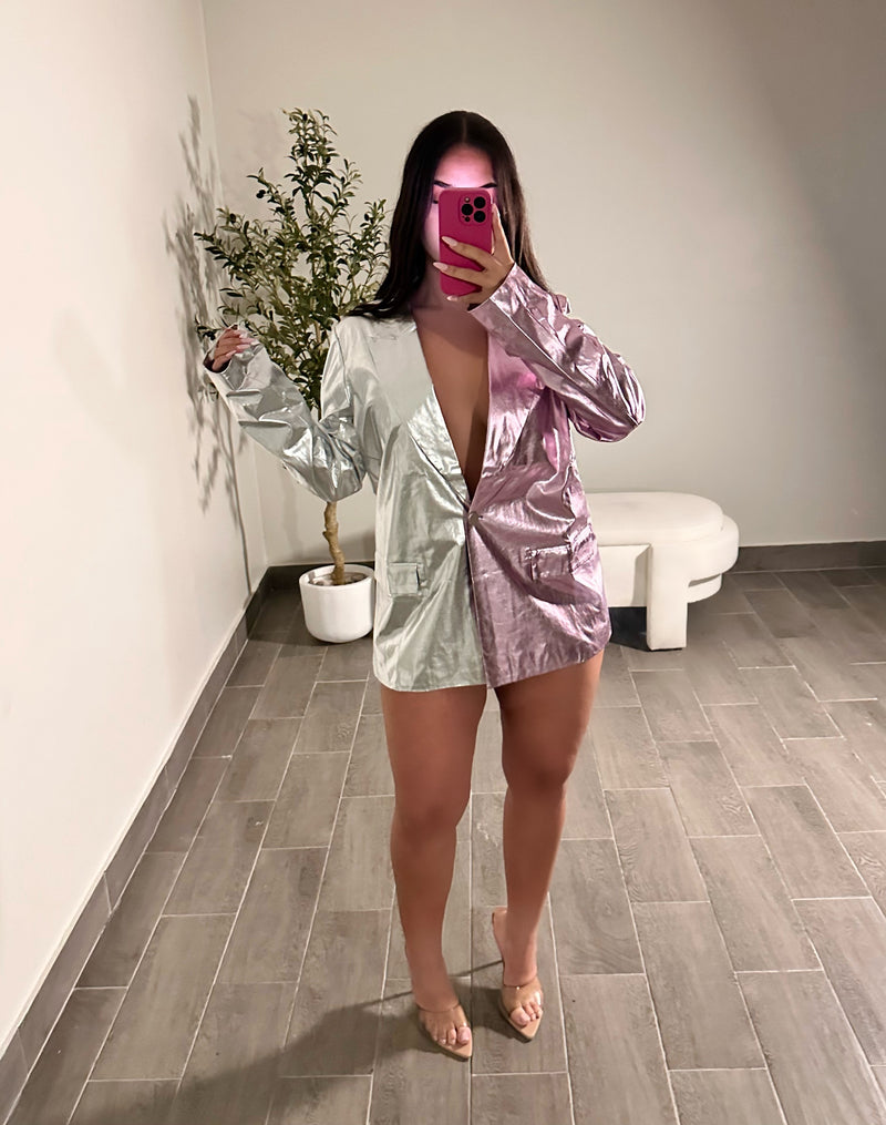 COLORBLOCK BLAZER