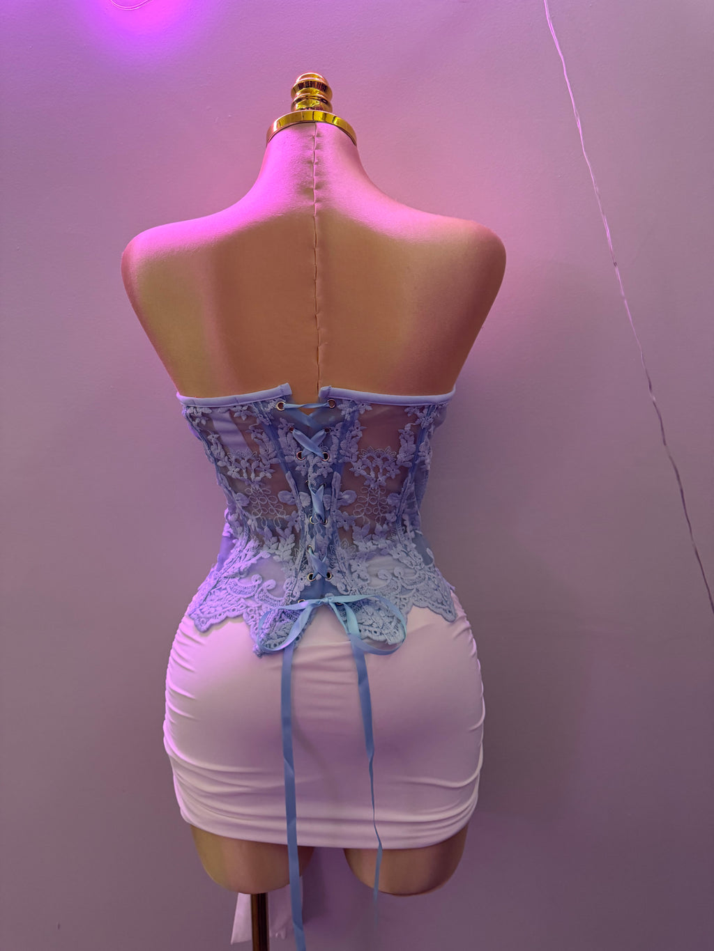 MOLLY CORSET (BABY BLUE)