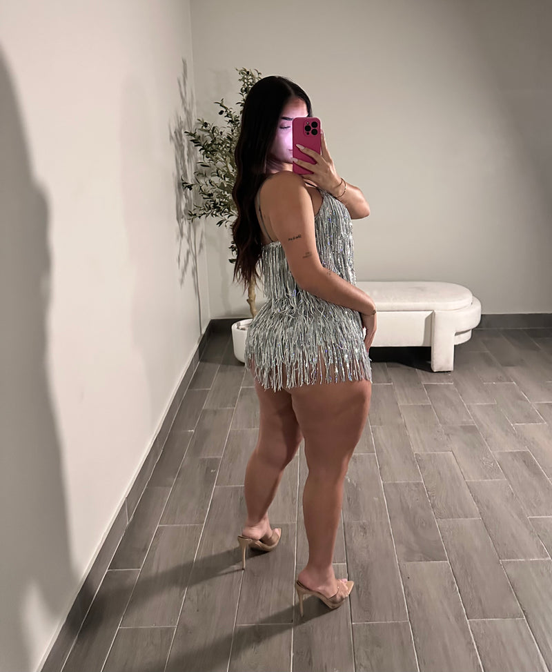 CABARET ROMPER (SILVER)