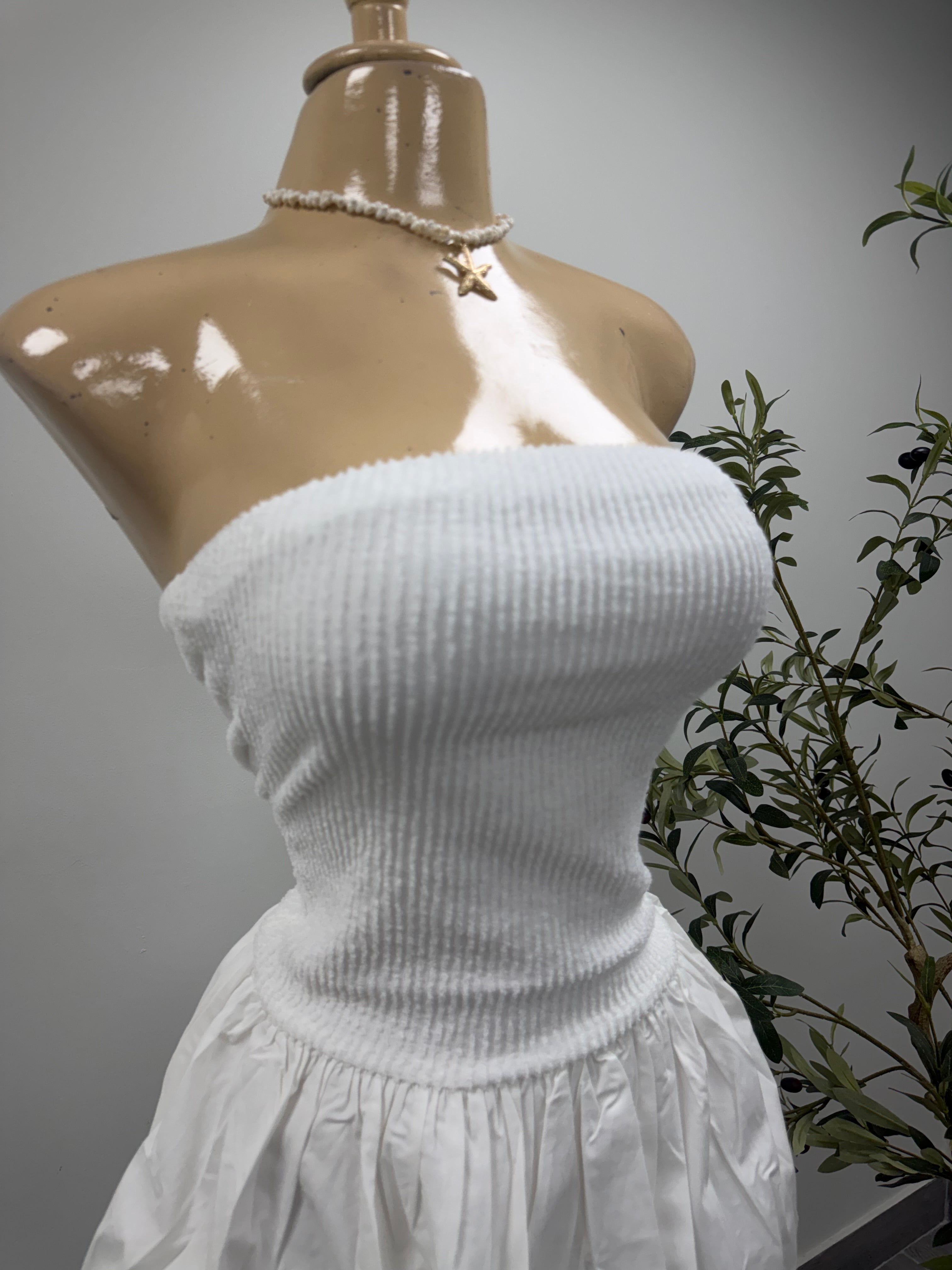 MILA DRESS (WHITE)
