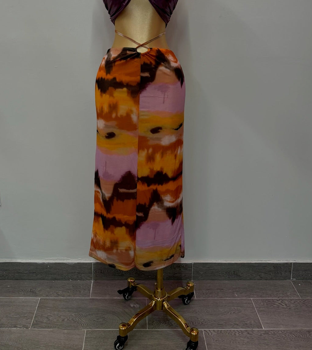 GOLDIE  MIDI SKIRT