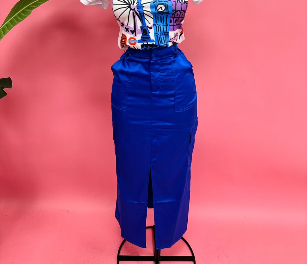 SANTORINI MIDI SKIRT