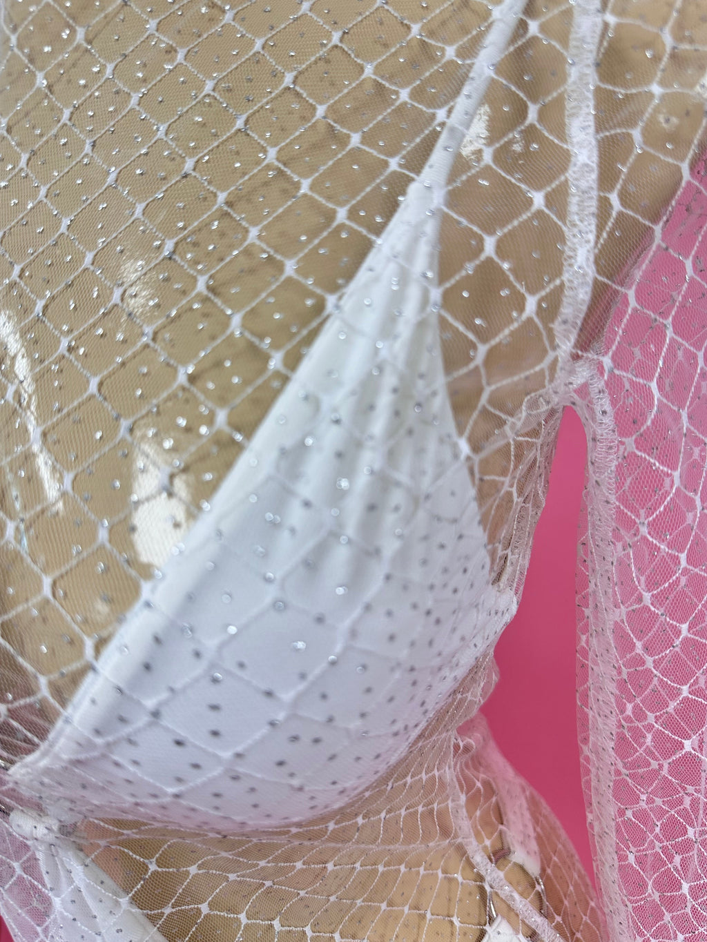 MESH SPARKLE DRESS