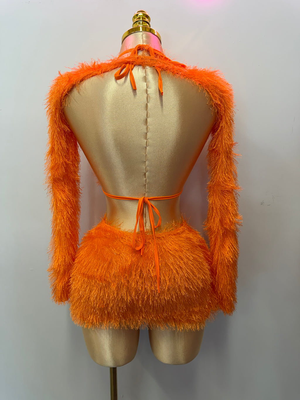 DOLL SET (3 piezas) (ORANGE)