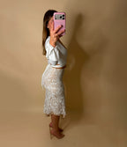 VICTORIA MIDI SKIRT