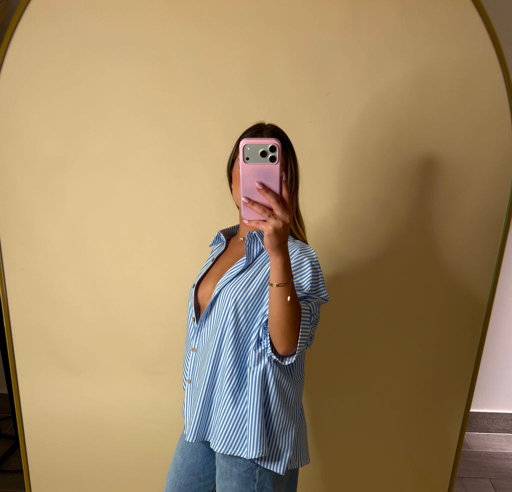 OVERSIZED STRIPES TOP