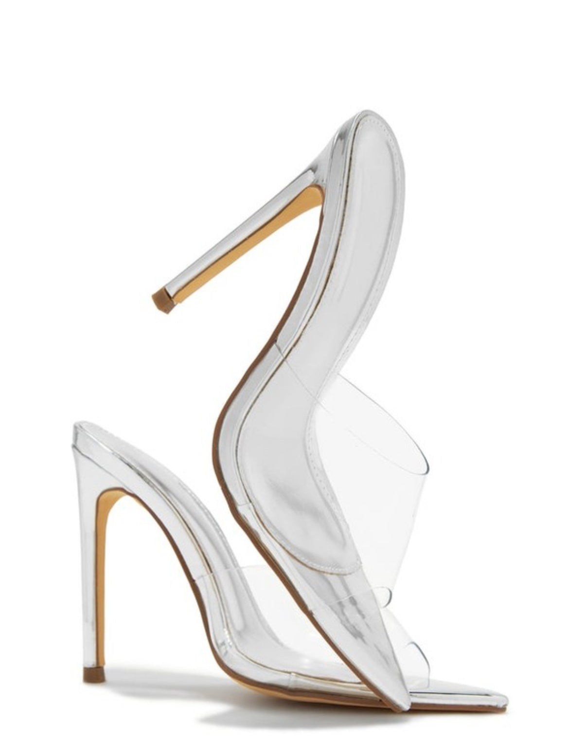 ECHOS HEELS (SILVER)