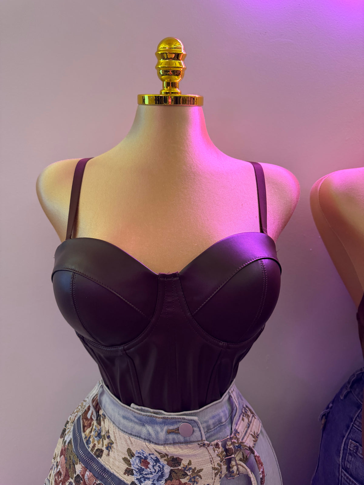 AMBER CORSET (BROWN)