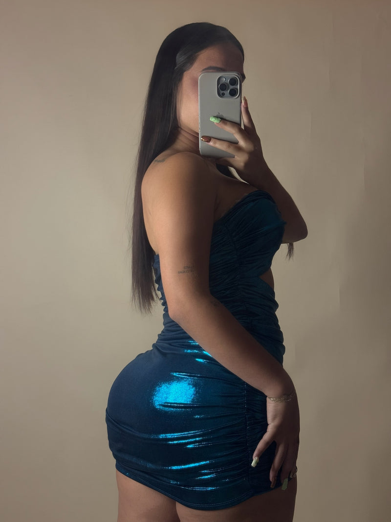 SORAYA DRESS (AQUA)