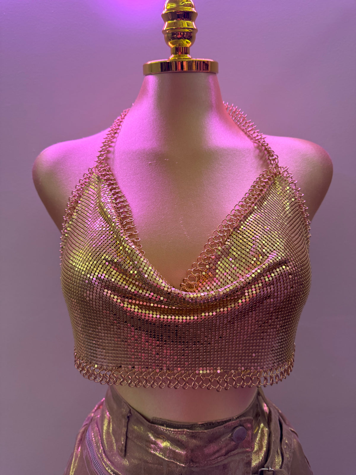 DIORA TOP (GOLD)