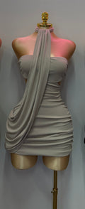 DARCY DRESS (KHAKI)