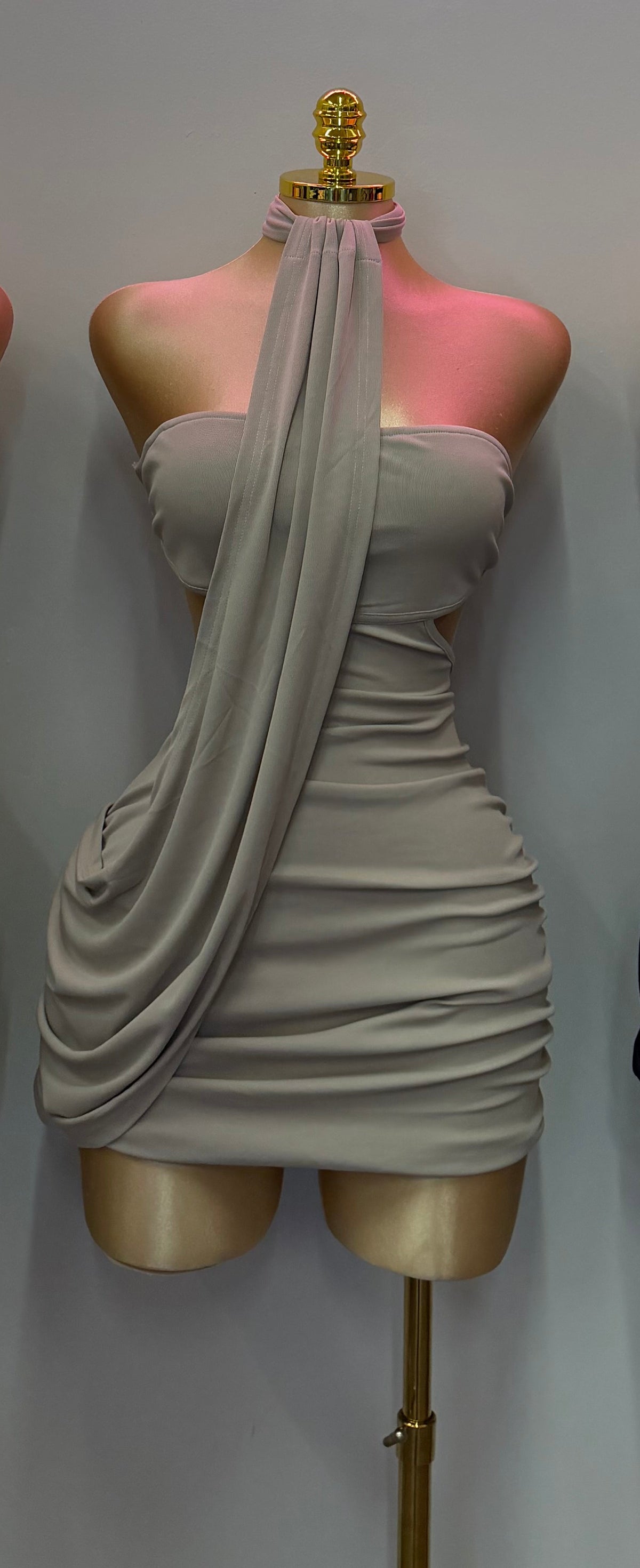 DARCY DRESS (KHAKI)
