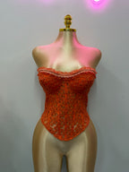 ARABELLA CORSET (ORANGE)