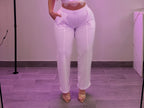 TERRY JOGGERS (WHITE)