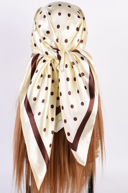 POLKA DOT SCARF