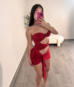 GIANNA DRESS (RED)