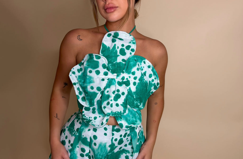 ORCHID TOP (GREEN)