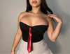 TUXEDO CORSET (BLACK)