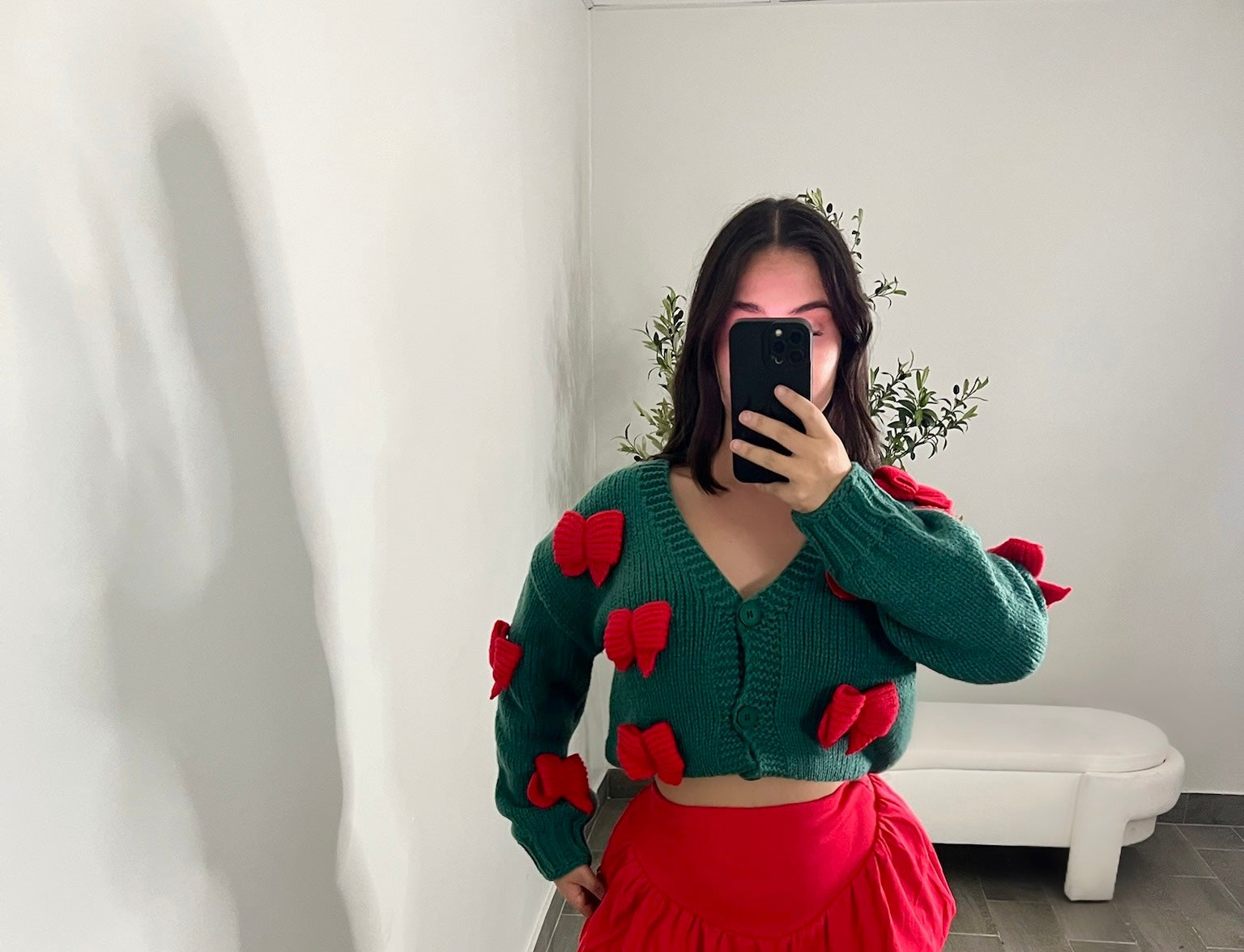 CHRISTMAS SWEATER (GREEN)