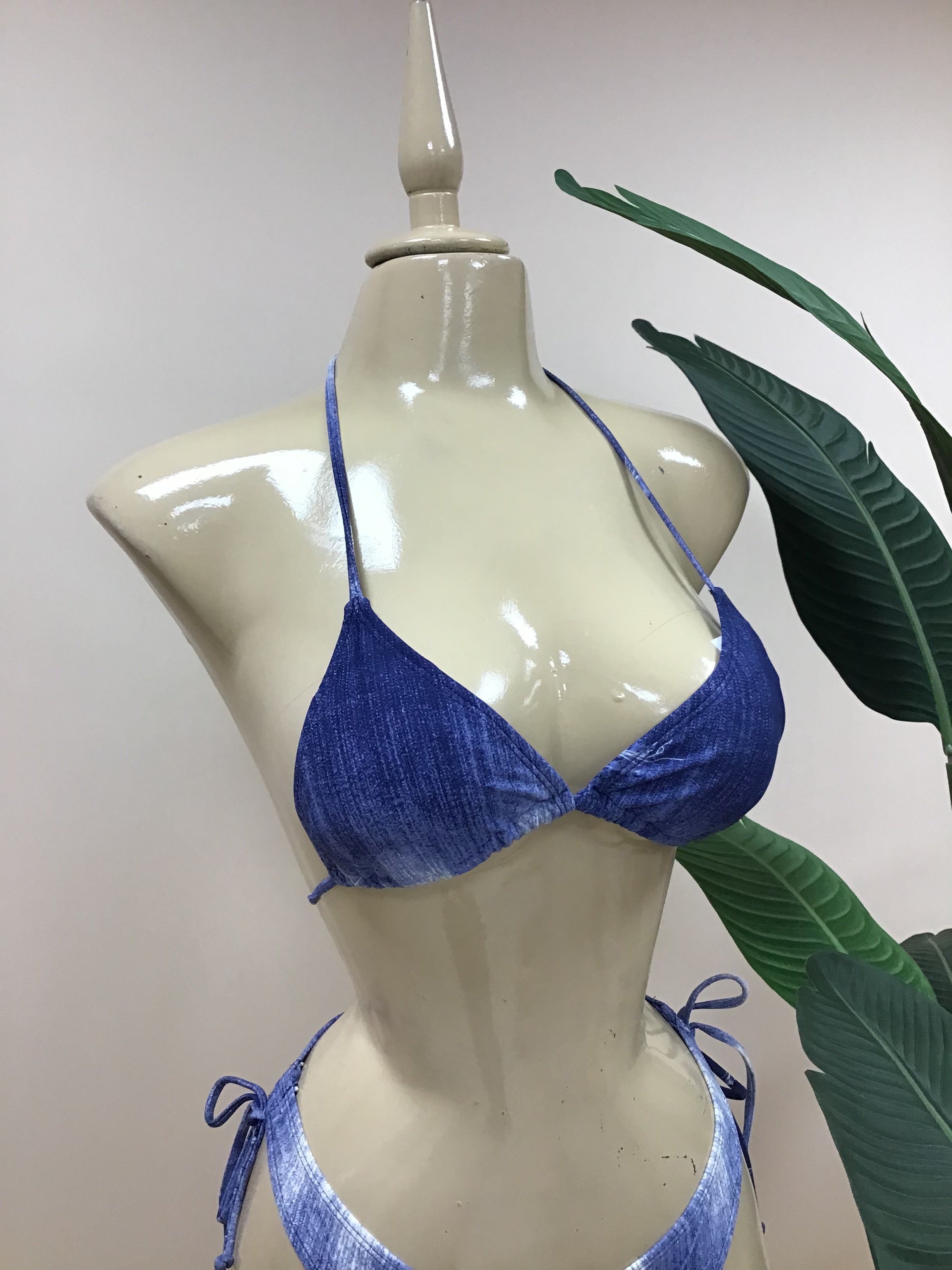 BIKINI SET DENIM WASH