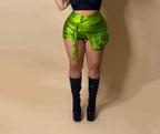 DEVINE SKORT (NEON GREEN)