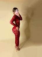 CELINE DRESS (WINE)