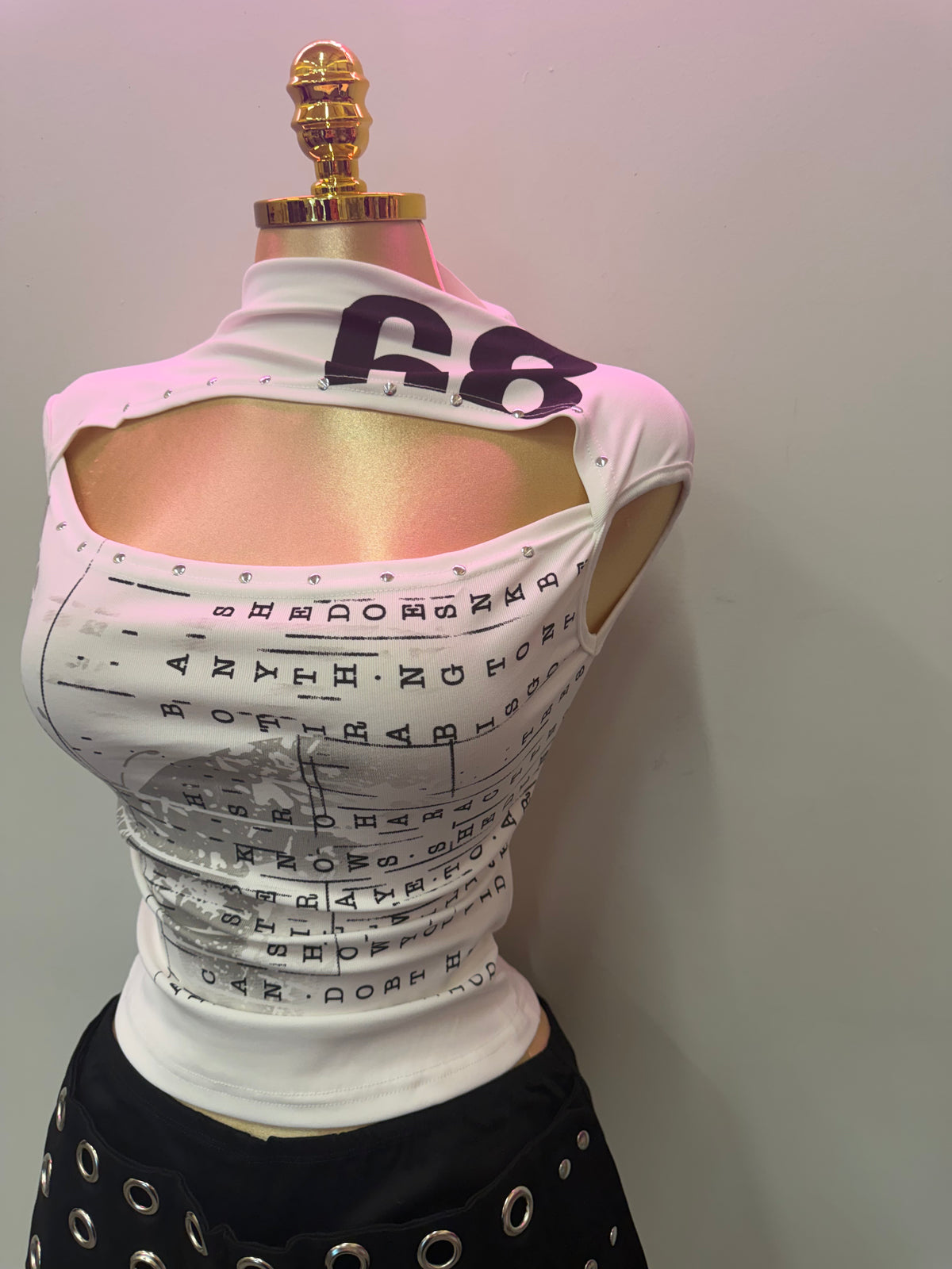 LETTER PRINTED TOP