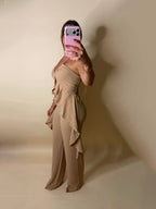 BELIXE SET (TAN)