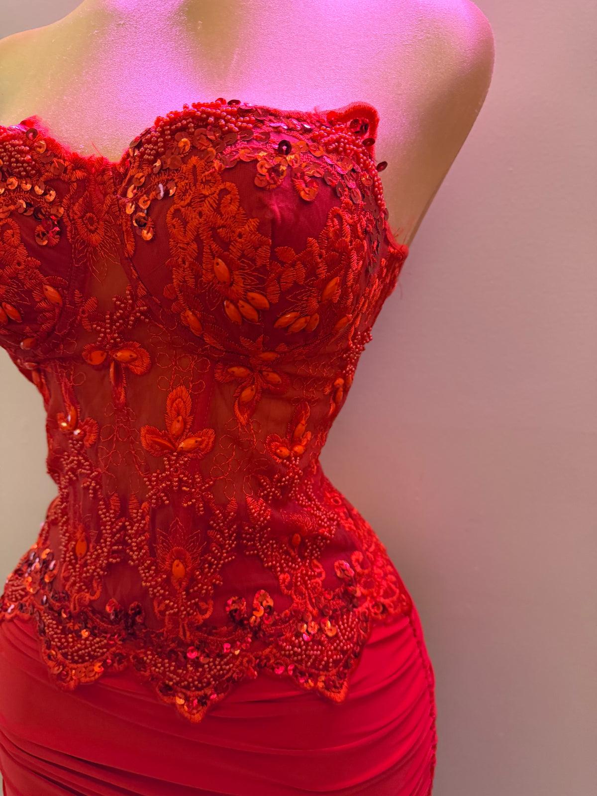 MOLLY CORSET (RED)