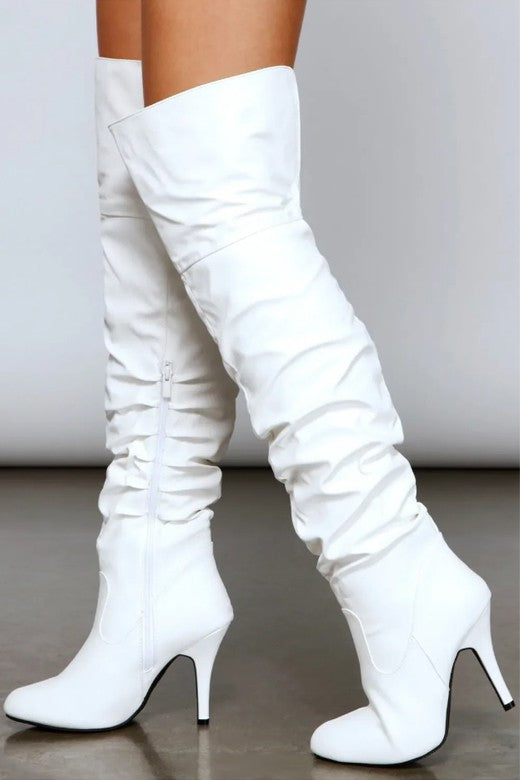 ADRIANA BOOTS (WHITE)