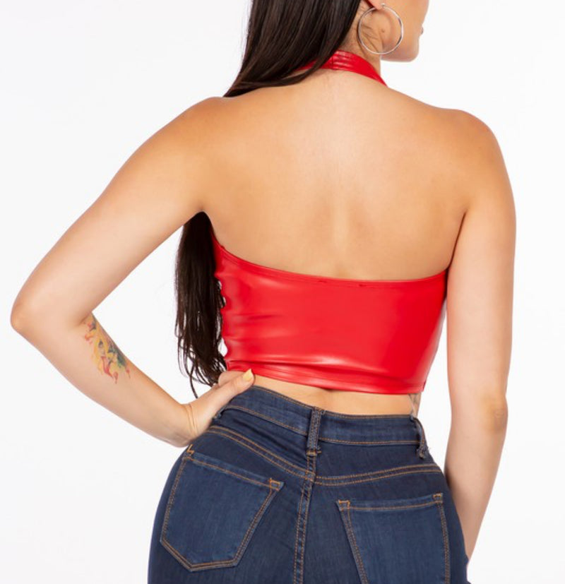 GIGI TOP VEST (RED)
