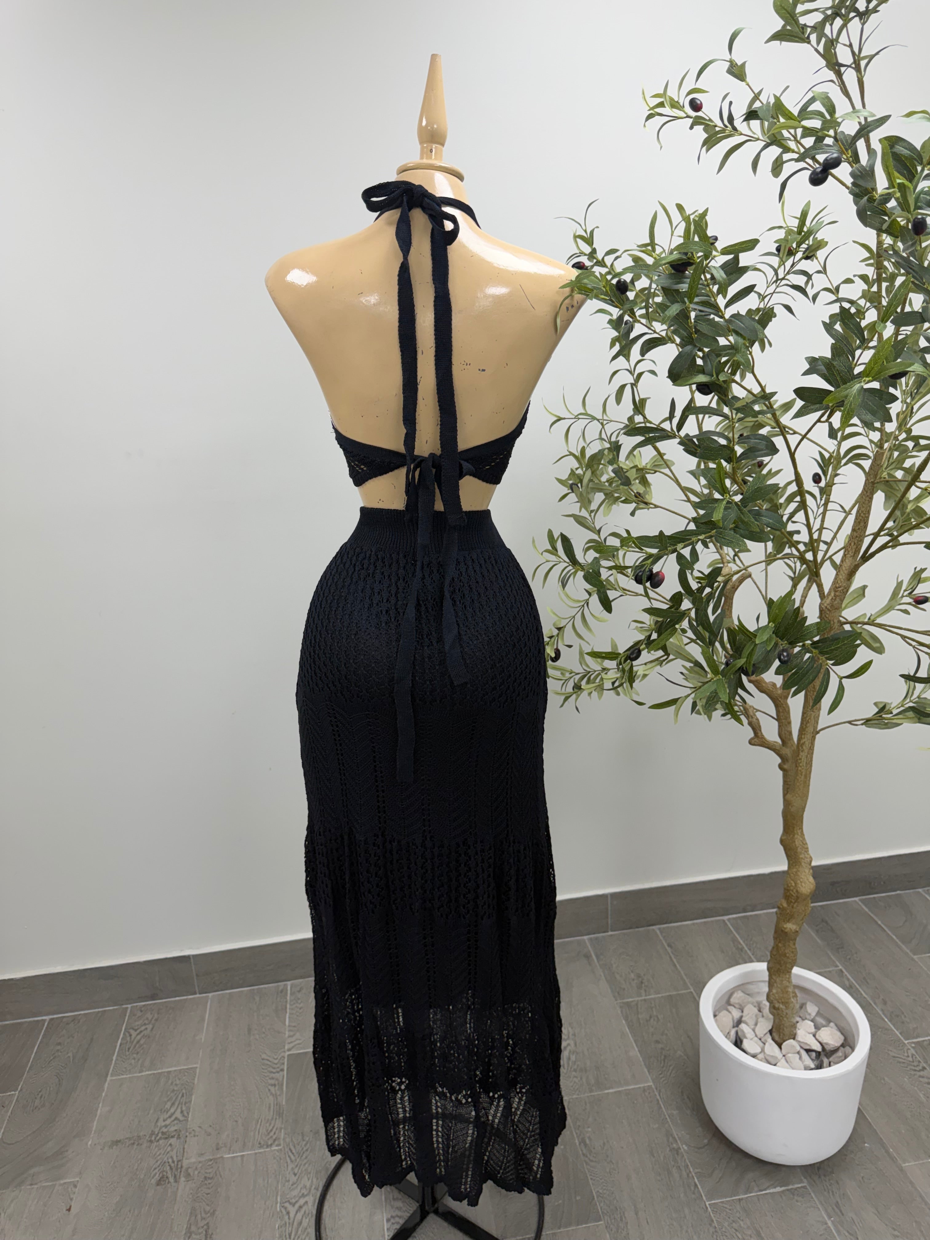LUCILLE SET (BLACK)