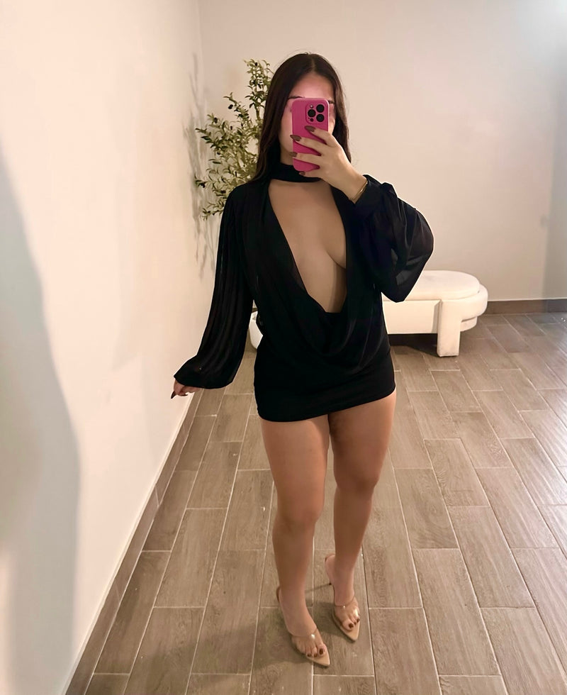 FRANCESCA DRESS (BLACK)